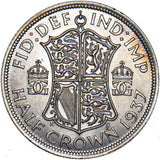 1937 Halfcrown - George VI British Silver Coin - Superb