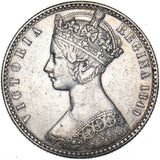 1849 Godless Florin - Victoria British Silver Coin - Very Nice