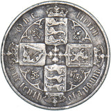 1870 Gothic Florin (Die no. 1) - Victoria British Silver Coin