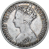 1872 Gothic Florin (Die no. 44) - Victoria British Silver Coin