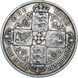 1872 Gothic Florin (Die no. 44) - Victoria British Silver Coin