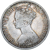 1873 Gothic Florin (Die no. 142) - Victoria British Silver Coin