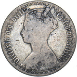 1879 Gothic Florin - Victoria British Silver Coin