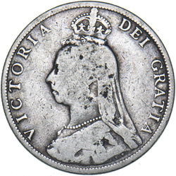 1892 Florin - Victoria British Silver Coin