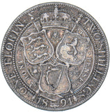 1894 Florin - Victoria British Silver Coin