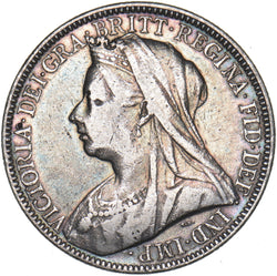 1898 Florin - Victoria British Silver Coin - Nice
