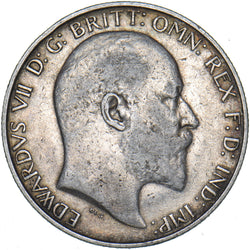 1902 Florin - Edward VII British Silver Coin