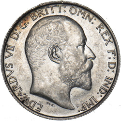 1903 Florin - Edward VII British Silver Coin - Very Nice