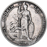 1904 Florin - Edward VII British Silver Coin