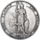 1904 Florin - Edward VII British Silver Coin
