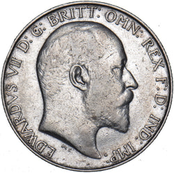1905 Florin - Edward VII British Silver Coin - Nice