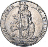 1906 Florin - Edward VII British Silver Coin - Very Nice