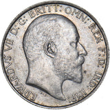 1907 Florin - Edward VII British Silver Coin - Very Nice