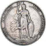 1907 Florin - Edward VII British Silver Coin