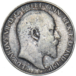 1907 Florin - Edward VII British Silver Coin