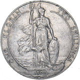 1908 Florin - Edward VII British Silver Coin - Nice