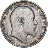 1910 Florin - Edward VII British Silver Coin