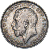 1914 Florin - George V British Silver Coin - Nice