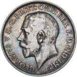 1914 Florin - George V British Silver Coin - Nice