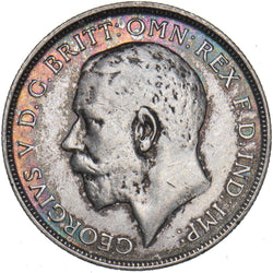 1916 Florin - George V British Silver Coin - Nice