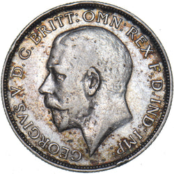 1917 Florin - George V British Silver Coin - Nice