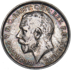 1919 Florin - George V British Silver Coin - Nice