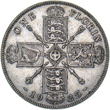 1925 Florin - George V British Silver Coin