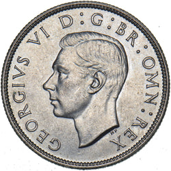 1946 Florin - George VI British Silver Coin - Superb