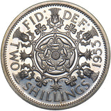 1953 Florin - Elizabeth II British Coin - Superb