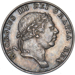 1816 Eighteenpence Bank Token - George III British Silver Coin - Very Nice