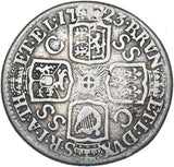 1723 SSC Shilling - George I British Silver Coin