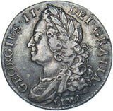 1745 Lima Shilling - George II British Silver Coin - Nice