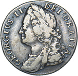 1750 Shilling - George II British Silver Coin
