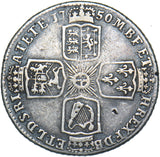 1750 Shilling - George II British Silver Coin