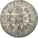 1787 Shilling - George III British Silver Coin - Nice