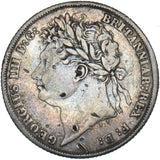 1823 Shilling - George IV British Silver Coin