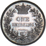 1831 Plain Edge Proof Shilling - William IV British Silver Coin - Superb