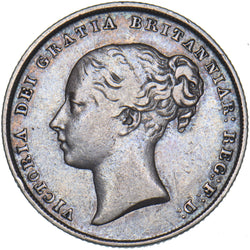 1846 Shilling - Victoria British Silver Coin - Nice