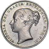 1848 Shilling - Victoria British Silver Coin