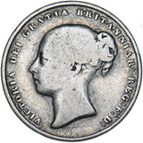 1851 Shilling - Victoria British Silver Coin