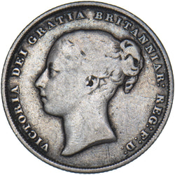 1853 Shilling - Victoria British Silver Coin