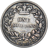 1853 Shilling - Victoria British Silver Coin