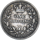 1859 Shilling - Victoria British Silver Coin