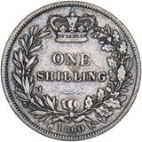 1860 Shilling - Victoria British Silver Coin