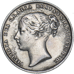1860 Shilling - Victoria British Silver Coin