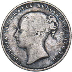 1865 Shilling (Die no. 38) - Victoria British Silver Coin