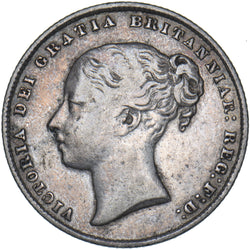 1866 Shilling (Die no. 31) - Victoria British Silver Coin