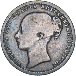 1869 Shilling (Die no. 4) - Victoria British Silver Coin
