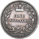 1870 Shilling (Die no. 9) - Victoria British Silver Coin - Nice