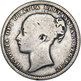 1872 Shilling (Die no. 36) - Victoria British Silver Coin
